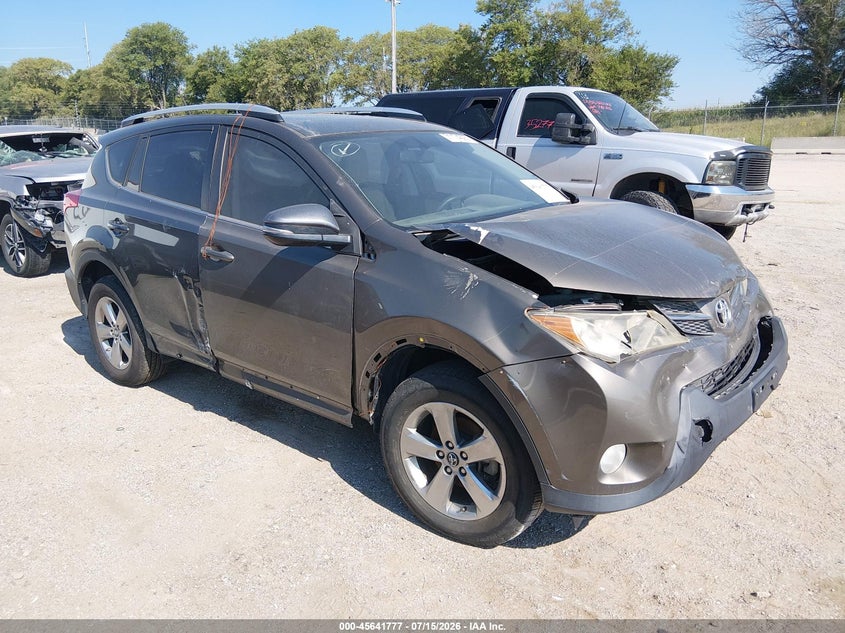 2015 Toyota Rav 4 VIN JTMRFREV0FD137827 IAAI salvage auction — FRONT END, Salvage (Nebraska), sold $2,900 on 2026-07-23 (photo 1)