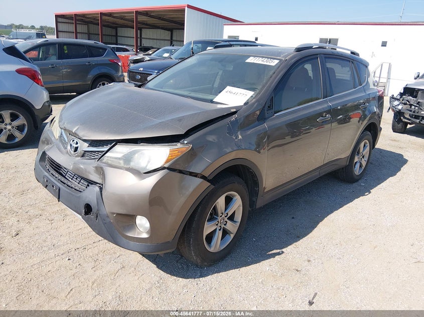 2015 Toyota Rav 4 VIN JTMRFREV0FD137827 IAAI salvage auction — FRONT END, Salvage (Nebraska), sold $2,900 on 2026-07-23 (photo 2)