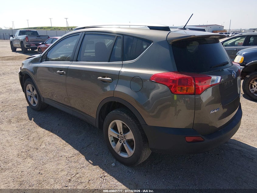 2015 Toyota Rav 4 VIN JTMRFREV0FD137827 IAAI salvage auction — FRONT END, Salvage (Nebraska), sold $2,900 on 2026-07-23 (photo 3)