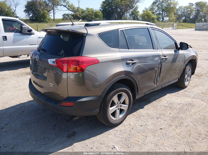 2015 Toyota Rav 4 VIN JTMRFREV0FD137827 IAAI salvage auction — FRONT END, Salvage (Nebraska), sold $2,900 on 2026-07-23 (photo 4)