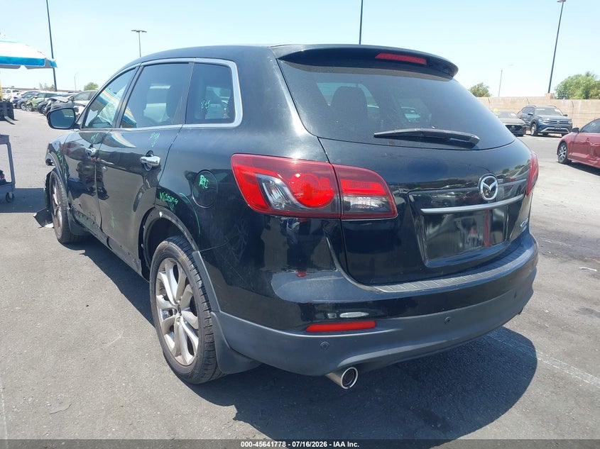2013 Mazda Cx-9 VIN JM3TB3DA4D0406825 IAAI salvage auction — LEFT FRONT, Salvage Certificate (California), sold $400 on 2026-07-24 (photo 3)