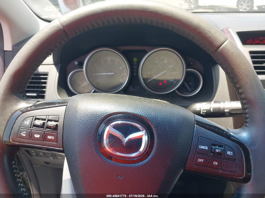 2013 Mazda Cx-9 VIN JM3TB3DA4D0406825 IAAI salvage auction — LEFT FRONT, Salvage Certificate (California), sold $400 on 2026-07-24 (photo 7)