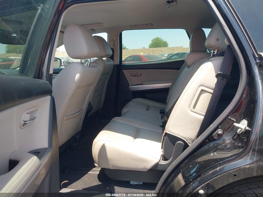 2013 Mazda Cx-9 VIN JM3TB3DA4D0406825 IAAI salvage auction — LEFT FRONT, Salvage Certificate (California), sold $400 on 2026-07-24 (photo 8)