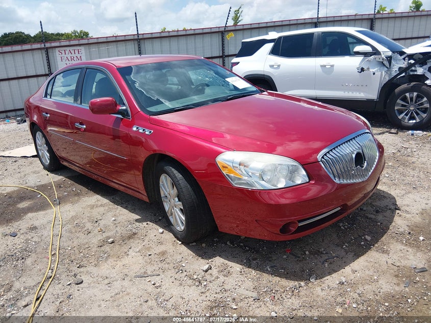 2011 Buick Lucerne VIN 1G4HC5EM2BU148385 IAAI salvage auction — LEFT SIDE, Clear (Arkansas), sold $425 on 2026-09-10 (photo 1)
