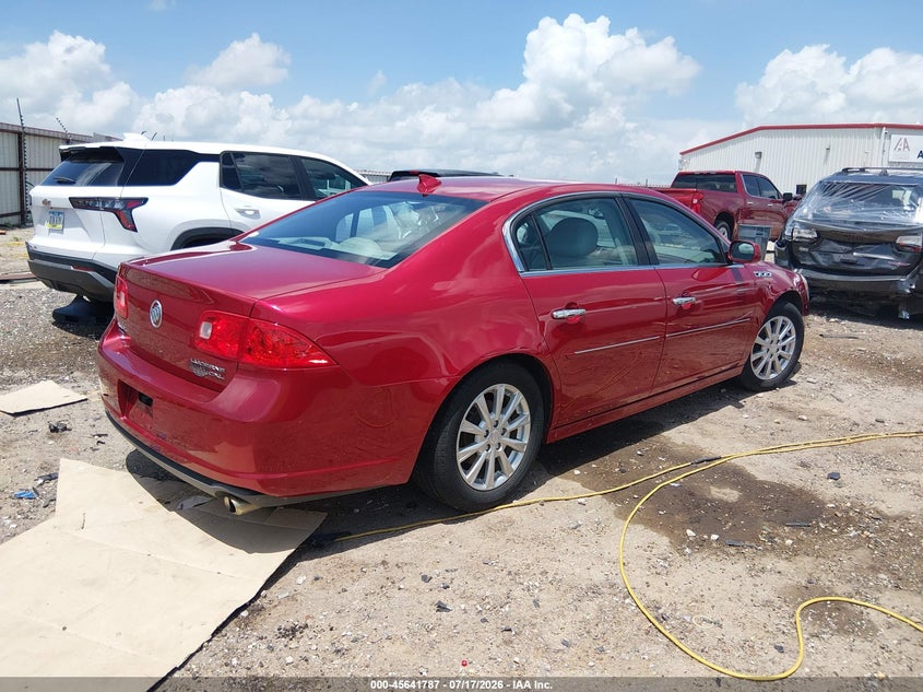 2011 Buick Lucerne VIN 1G4HC5EM2BU148385 IAAI salvage auction — LEFT SIDE, Clear (Arkansas), sold $425 on 2026-09-10 (photo 4)