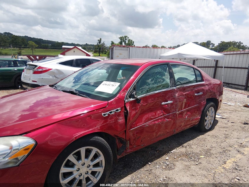 2011 Buick Lucerne VIN 1G4HC5EM2BU148385 IAAI salvage auction — LEFT SIDE, Clear (Arkansas), sold $425 on 2026-09-10 (photo 6)
