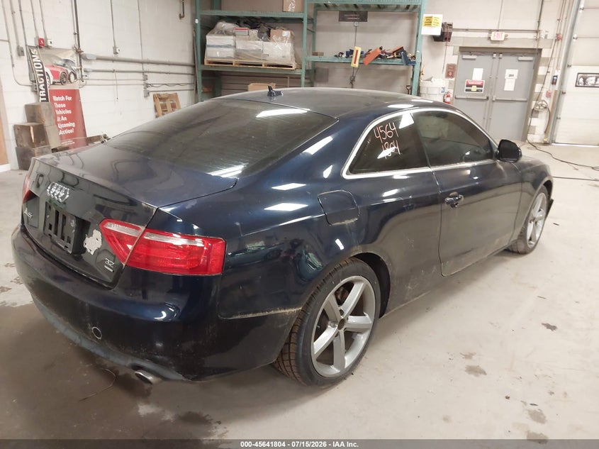 2009 Audi A5 VIN WAUDK78T89A047610 IAAI salvage auction — NORMAL WEAR, Original (Maine), sold $400 on 2026-07-27 (photo 4)