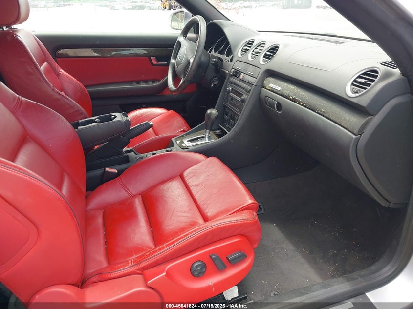 2004 Audi S4 VIN WUARL48H14K901584 IAAI salvage auction — NORMAL WEAR, Clear (Florida), sold $425 on 2026-07-29 (photo 5)