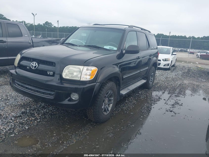 2007 Toyota Sequoia VIN 5TDBT44A47S291667 IAAI salvage auction — NORMAL WEAR, Clear (Georgia), sold $1,475 on 2026-07-17 (photo 2)
