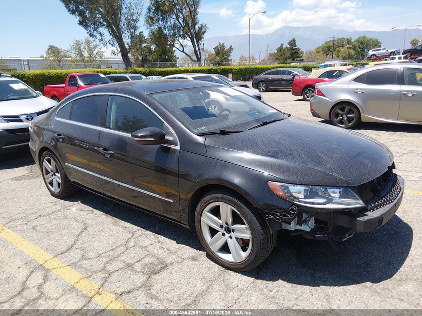 2017 Volkswagen Passat cc VIN WVWKP7AN4HE500667 IAAI salvage auction — FRONT END, Salvage (California), sold $1,200 on 2026-08-11 (photo 1)