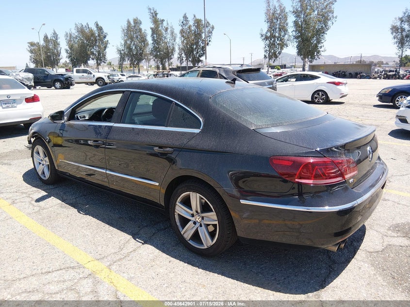 2017 Volkswagen Passat cc VIN WVWKP7AN4HE500667 IAAI salvage auction — FRONT END, Salvage (California), sold $1,200 on 2026-08-11 (photo 3)