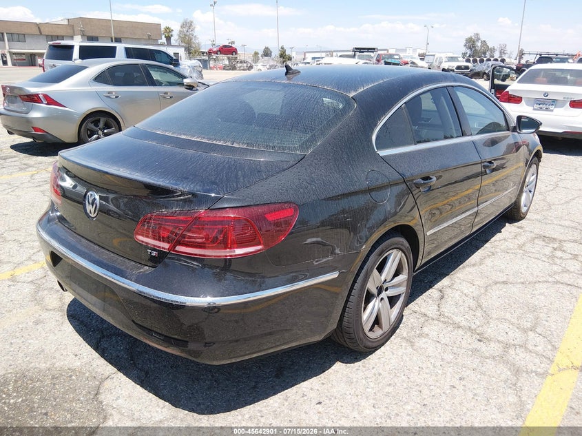 2017 Volkswagen Passat cc VIN WVWKP7AN4HE500667 IAAI salvage auction — FRONT END, Salvage (California), sold $1,200 on 2026-08-11 (photo 4)