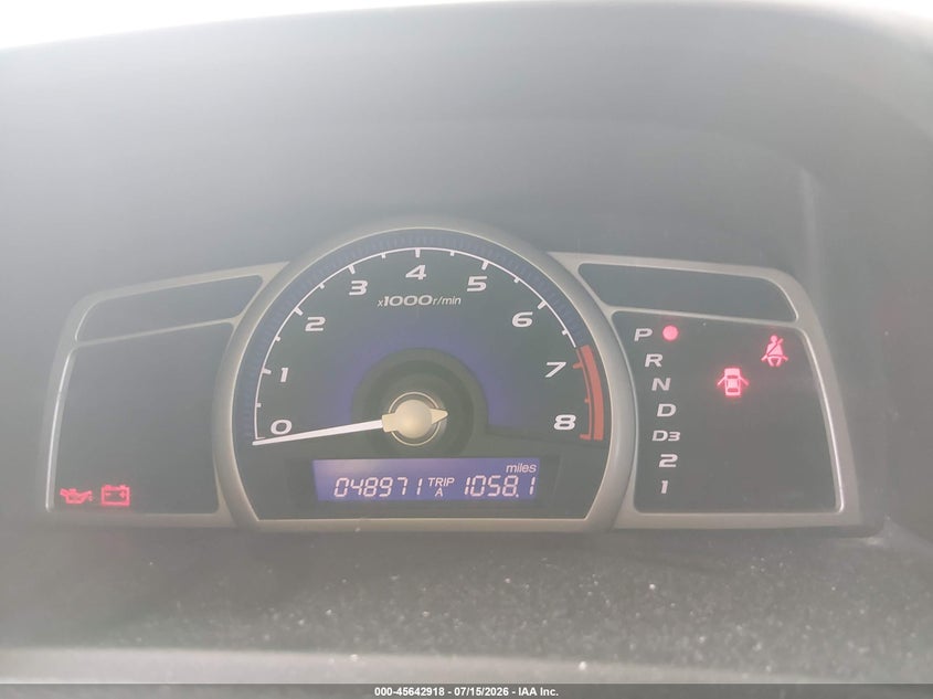 2010 Honda Civic VIN 19XFA1F86AE060772 IAAI salvage auction — RIGHT FRONT, Salvage (Arizona), sold $2,550 on 2026-08-02 (photo 7)