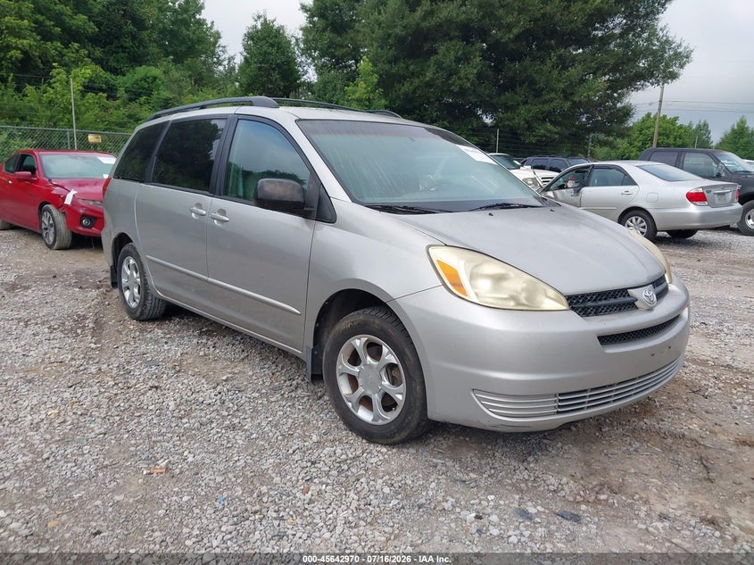 2004 Toyota Sienna VIN 5TDZA23C34S001202 IAAI salvage auction — NORMAL WEAR, Clear (Alabama), sold $575 on 2026-07-29 (photo 1)