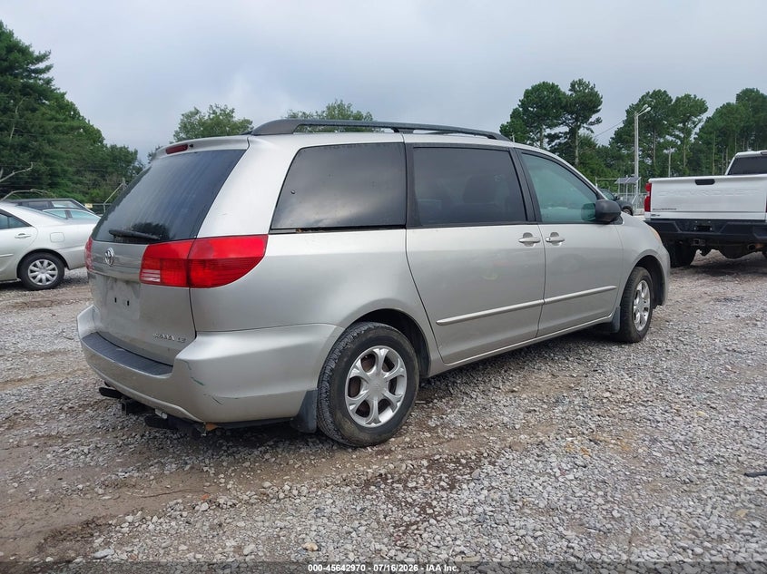 2004 Toyota Sienna VIN 5TDZA23C34S001202 IAAI salvage auction — NORMAL WEAR, Clear (Alabama), sold $575 on 2026-07-29 (photo 4)
