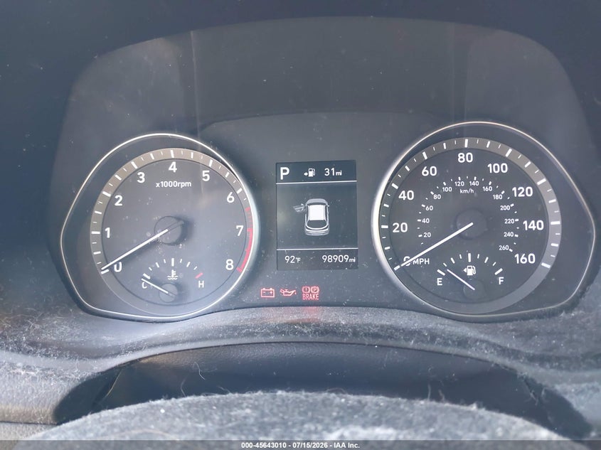 2018 Hyundai Elantra VIN KMHH35LE8JU066980 IAAI salvage auction — NORMAL WEAR, Clear (Florida), sold $1,050 on 2026-07-22 (photo 7)