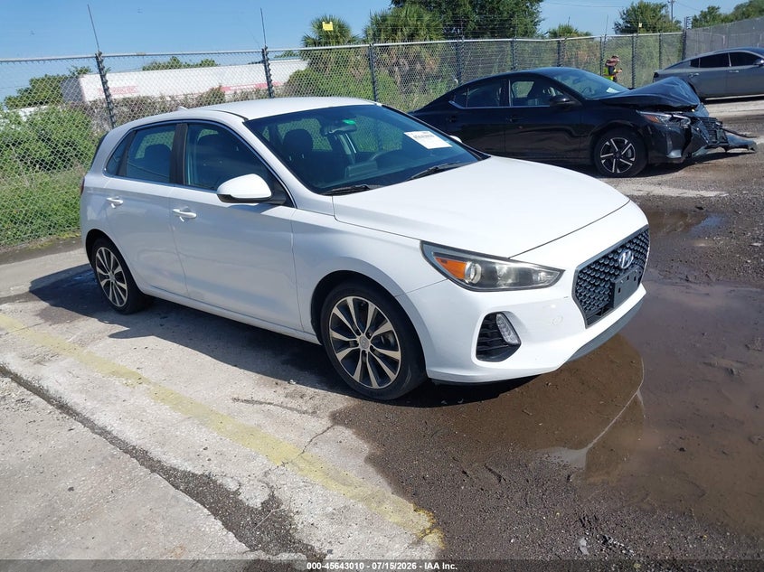 2018 Hyundai Elantra VIN KMHH35LE8JU066980 IAAI salvage auction — NORMAL WEAR, Clear (Florida), sold $1,050 on 2026-07-22 (photo 1)