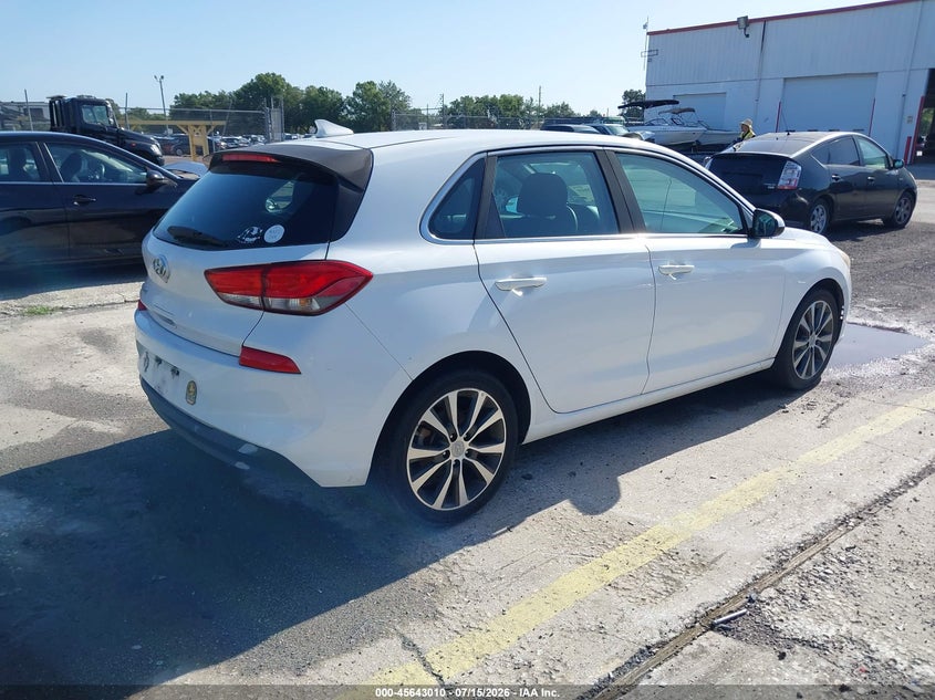 2018 Hyundai Elantra VIN KMHH35LE8JU066980 IAAI salvage auction — NORMAL WEAR, Clear (Florida), sold $1,050 on 2026-07-22 (photo 4)