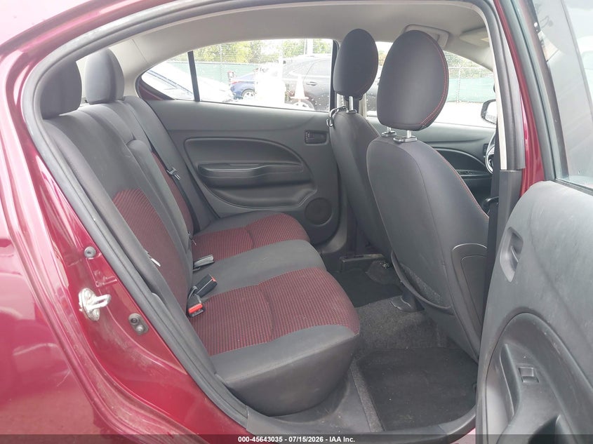 2020 Mitsubishi Mirage VIN ML32F4FJ3LHF09445 IAAI salvage auction — SIDE, Original (Texas), sold $1,800 on 2026-07-29 (photo 8)