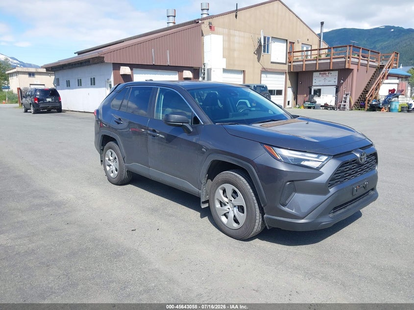2023 Toyota Rav 4 VIN 2T3F1RFV6PW346333 IAAI salvage auction — REAR END, Wait Title, sold $8,750 on 2026-08-22 (photo 1)