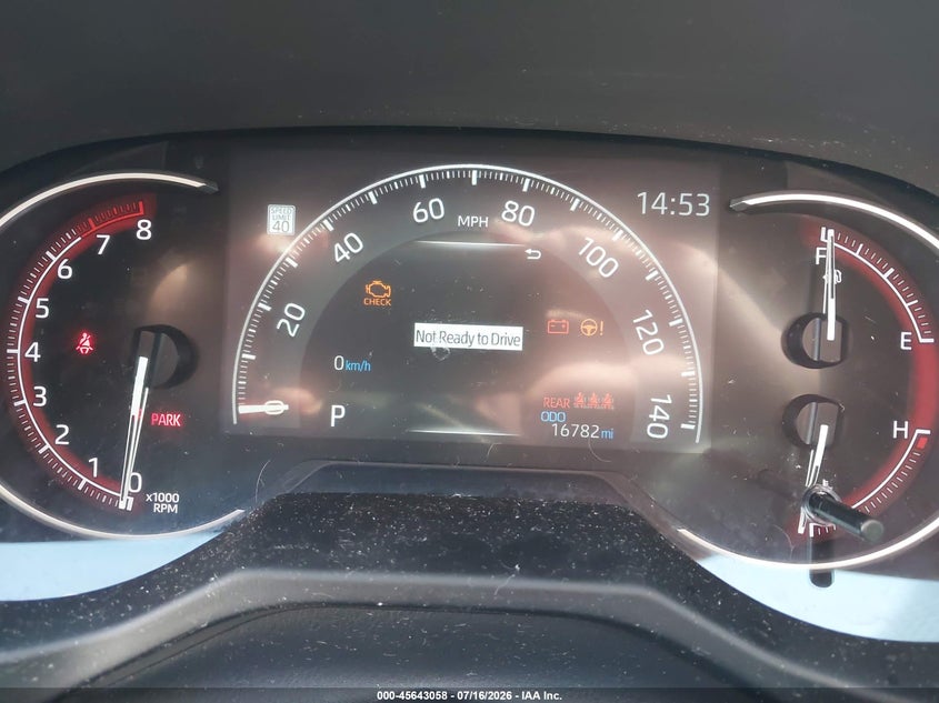 2023 Toyota Rav 4 VIN 2T3F1RFV6PW346333 IAAI salvage auction — REAR END, Wait Title, sold $8,750 on 2026-08-22 (photo 7)