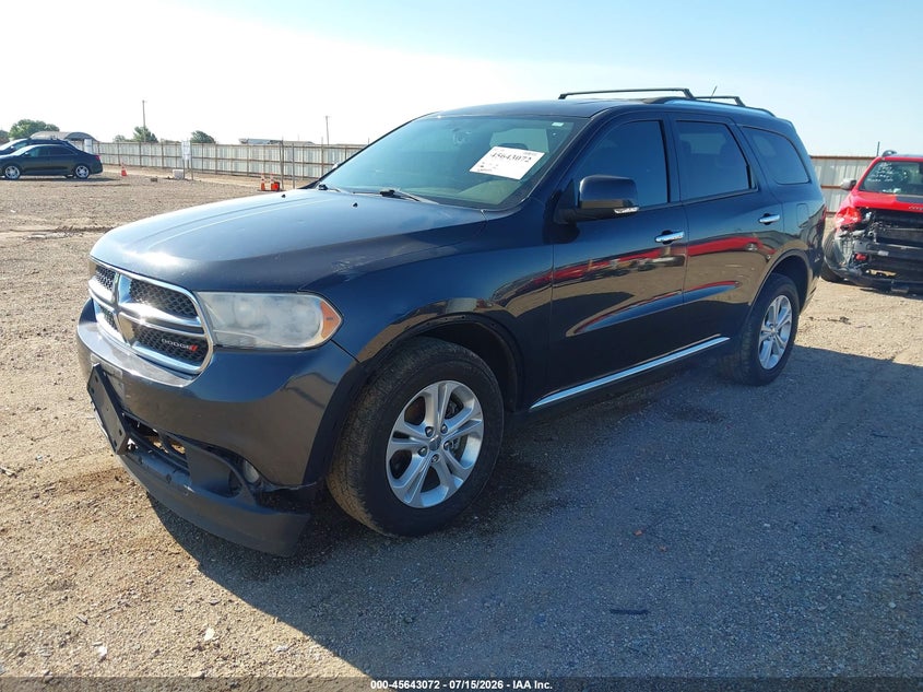 2013 Dodge Durango VIN 1C4RDJDG9DC689744 IAAI salvage auction — LEFT FRONT, Original (Texas), sold $2,500 on 2026-08-09 (photo 2)