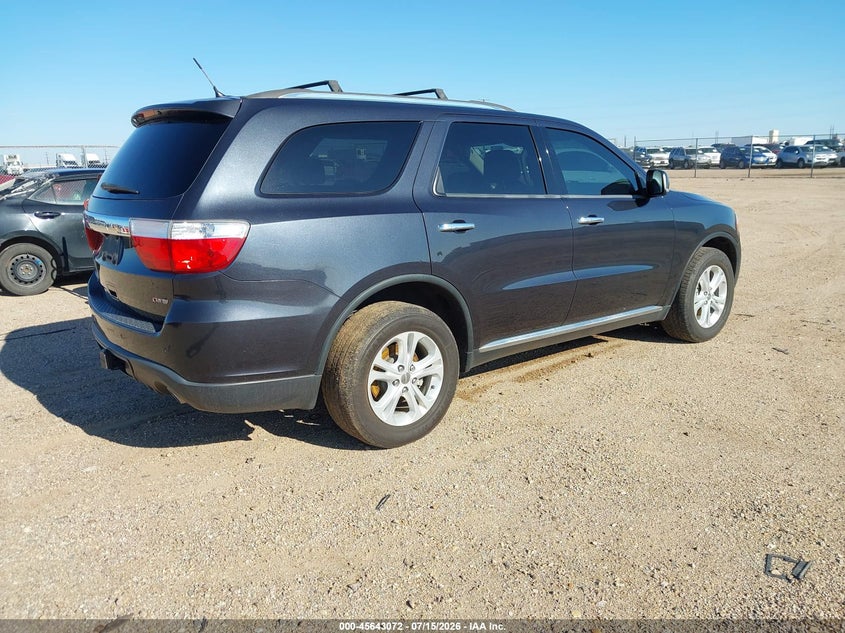 2013 Dodge Durango VIN 1C4RDJDG9DC689744 IAAI salvage auction — LEFT FRONT, Original (Texas), sold $2,500 on 2026-08-09 (photo 4)