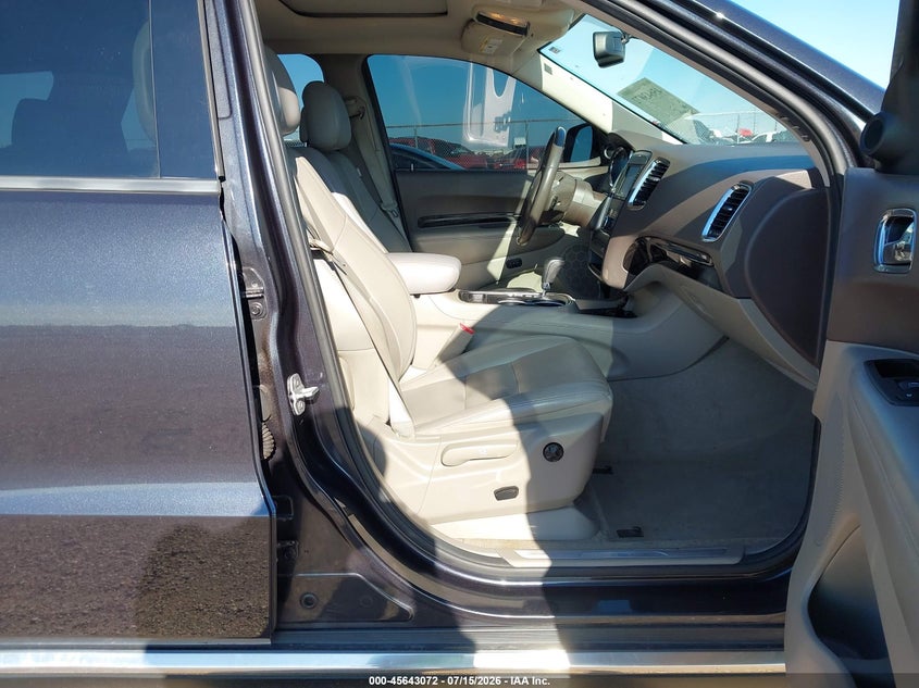 2013 Dodge Durango VIN 1C4RDJDG9DC689744 IAAI salvage auction — LEFT FRONT, Original (Texas), sold $2,500 on 2026-08-09 (photo 5)
