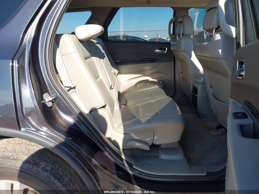 2013 Dodge Durango VIN 1C4RDJDG9DC689744 IAAI salvage auction — LEFT FRONT, Original (Texas), sold $2,500 on 2026-08-09 (photo 8)