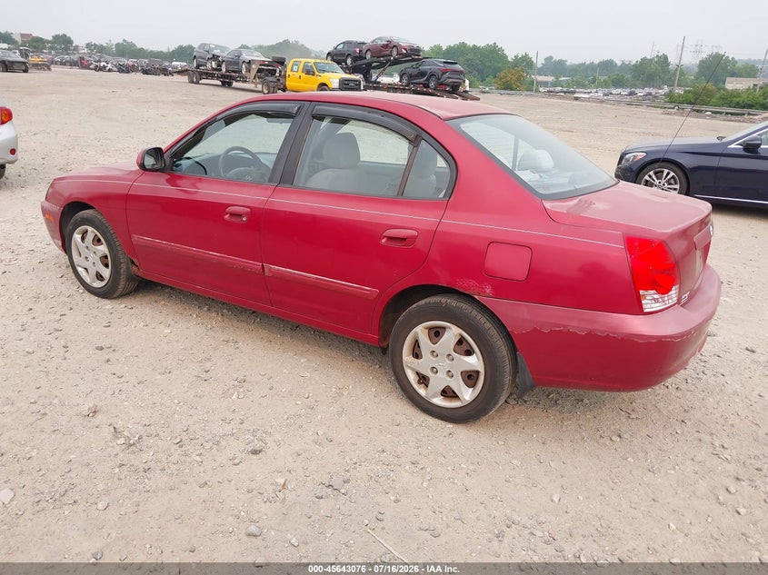 2005 Hyundai Elantra VIN KMHDN46D15U974778 IAAI salvage auction — LEFT FRONT, Salvage (Pennsylvania), sold $350 on 2026-07-31 (photo 3)