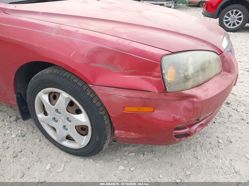 2005 Hyundai Elantra VIN KMHDN46D15U974778 IAAI salvage auction — LEFT FRONT, Salvage (Pennsylvania), sold $350 on 2026-07-31 (photo 6)