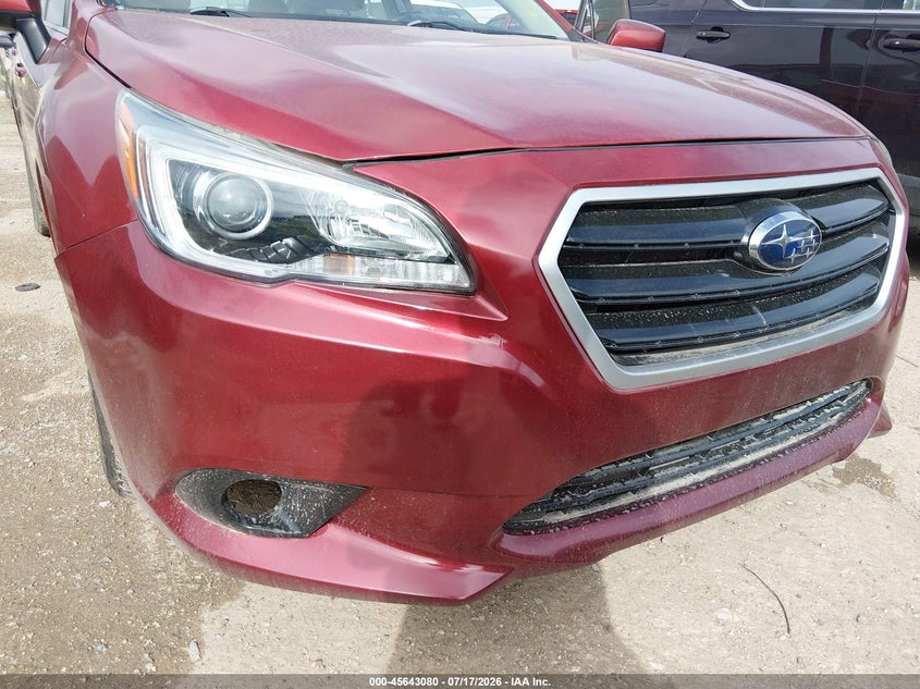 2016 Subaru LEGACY VIN 4S3BNBC65G3061455 IAAI salvage auction — FRONT & REAR, Certificate Of Title (Nebraska), sold $800 on 2026-08-24 (photo 6)