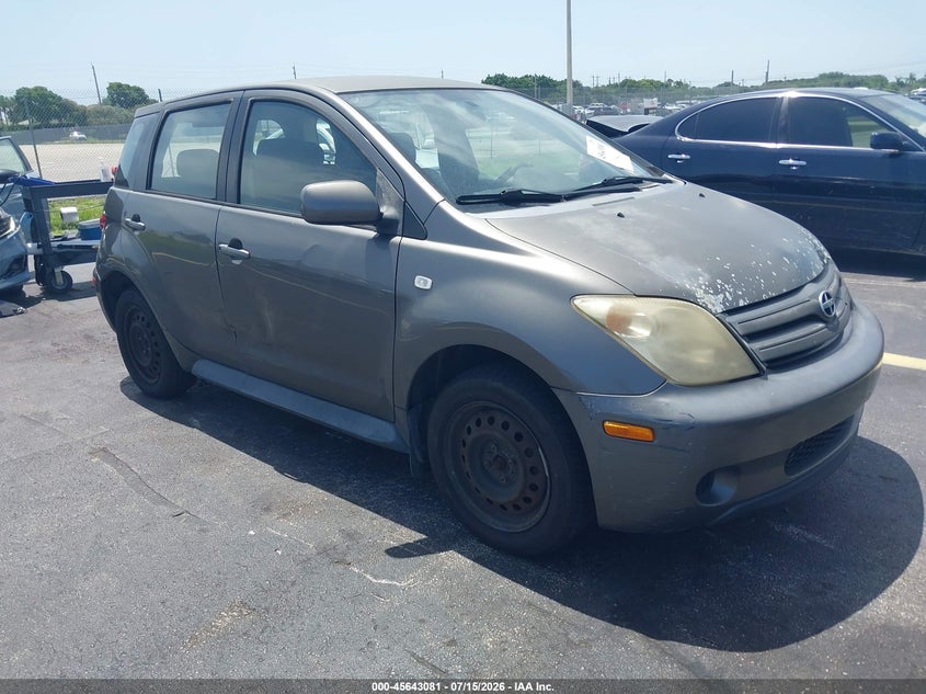 2005 Scion Xa VIN JTKKT624X50107088 IAAI salvage auction — RIGHT SIDE, Rebuildable (Florida), sold $275 on 2026-07-30 (photo 1)
