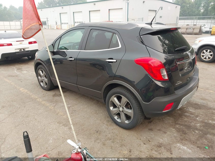 2014 Buick Encore VIN KL4CJCSB4EB758665 IAAI salvage auction — NORMAL WEAR, Clear (Michigan), sold $950 on 2026-08-01 (photo 3)