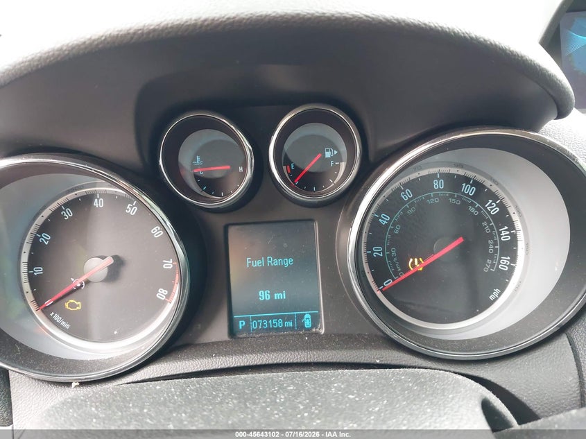 2014 Buick Encore VIN KL4CJCSB4EB758665 IAAI salvage auction — NORMAL WEAR, Clear (Michigan), sold $950 on 2026-08-01 (photo 7)