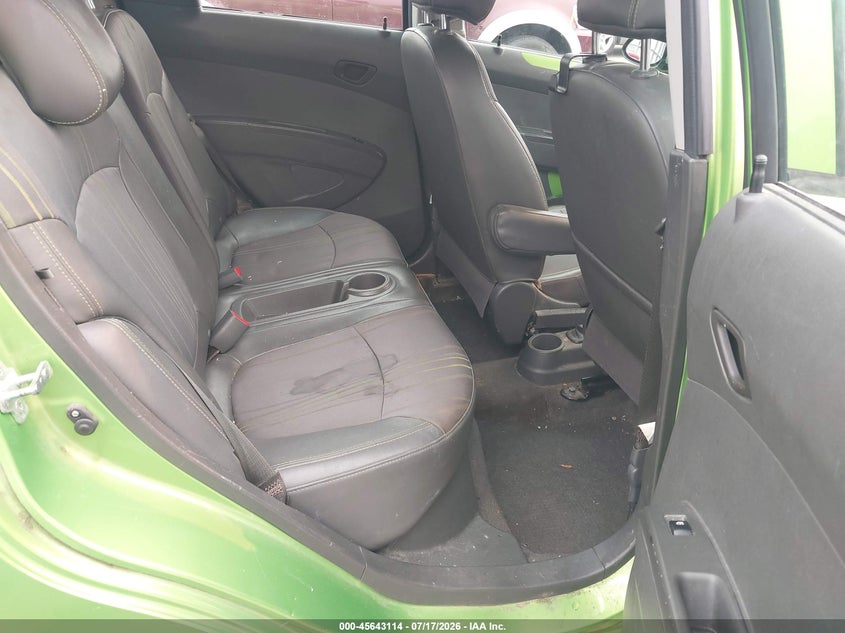 2014 Chevrolet Spark VIN KL8CD6S99EC480599 IAAI salvage auction — HAIL, Salvage Title, sold $625 on 2026-08-01 (photo 8)