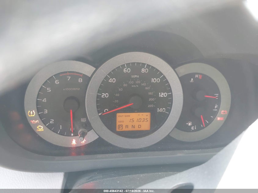 2007 Toyota Rav4 VIN JTMZD33V475067797 IAAI salvage auction — NORMAL WEAR, Clear - Dealer Only (California), sold $200 on 2026-07-28 (photo 7)