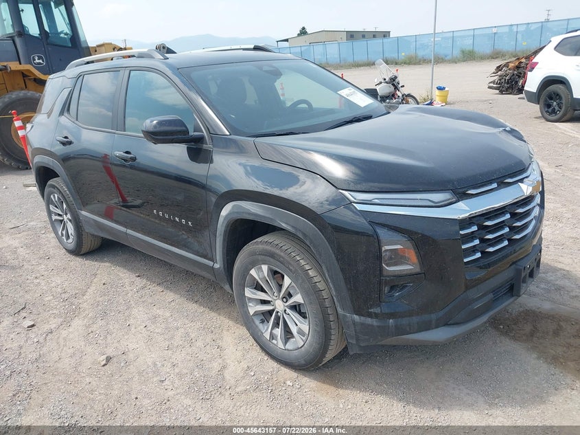 2025 Chevrolet Equinox VIN 3GNAXPEG3SL268567 IAAI salvage auction — LEFT FRONT, Enterprise Vehicles Clear Only (Missouri), sold $11,000 on 2026-07-30 (photo 1)