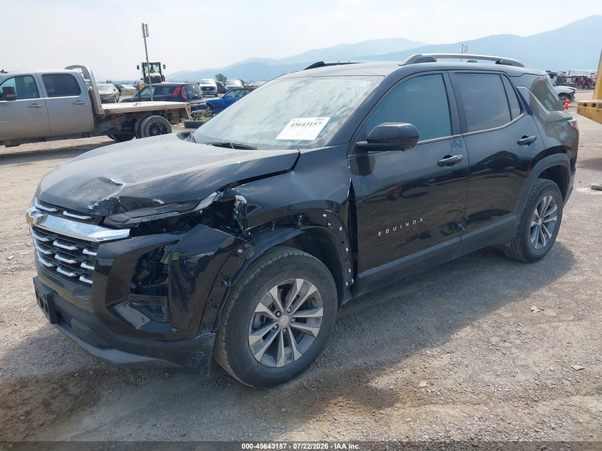 2025 Chevrolet Equinox VIN 3GNAXPEG3SL268567 IAAI salvage auction — LEFT FRONT, Enterprise Vehicles Clear Only (Missouri), sold $11,000 on 2026-07-30 (photo 2)