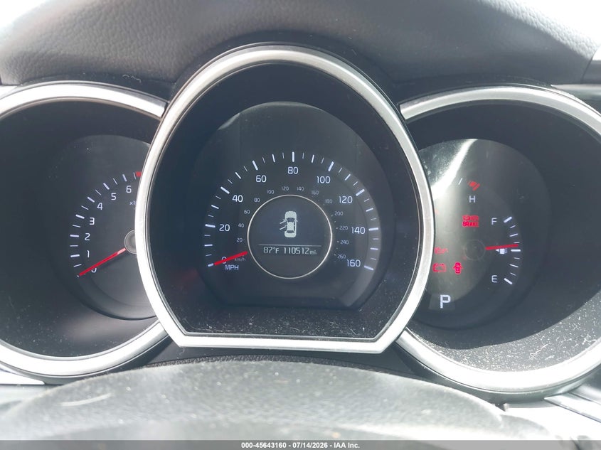 2015 Kia Optima VIN KNAGM4A71F5632049 IAAI salvage auction — NORMAL WEAR, Salvage Title, sold $300 on 2026-07-28 (photo 7)
