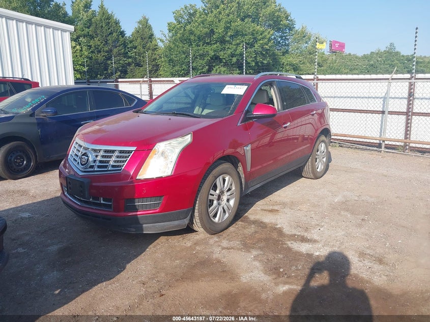 2015 Cadillac Srx VIN 3GYFNBE38FS632136 IAAI salvage auction — REAR END, Salvage Title, sold $2,100 on 2026-09-10 (photo 2)