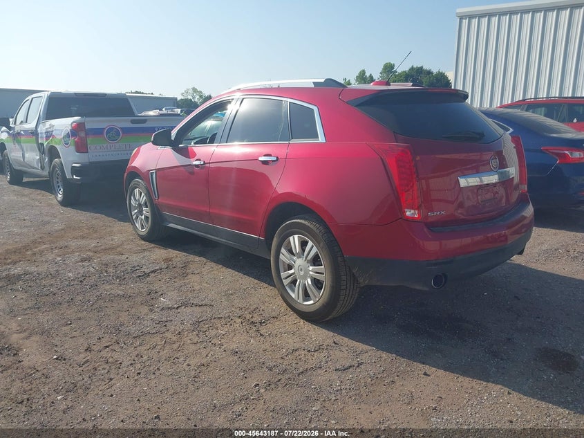 2015 Cadillac Srx VIN 3GYFNBE38FS632136 IAAI salvage auction — REAR END, Salvage Title, sold $2,100 on 2026-09-10 (photo 3)