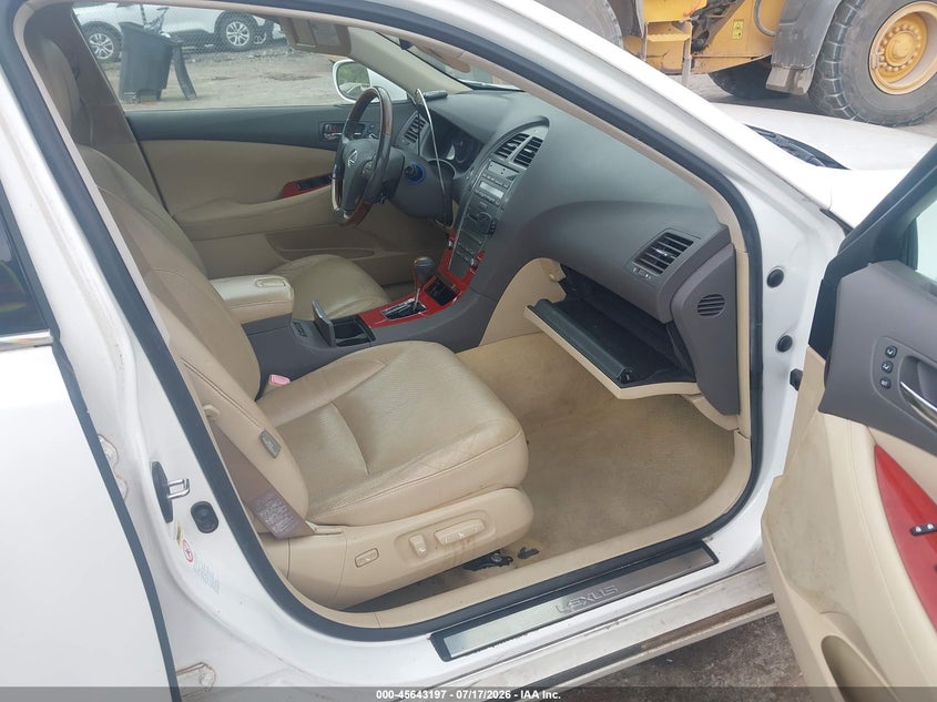 2008 Lexus Es 350 VIN JTHBJ46G982235691 IAAI salvage auction — NORMAL WEAR, Clear (Oklahoma), sold $275 on 2026-07-29 (photo 5)