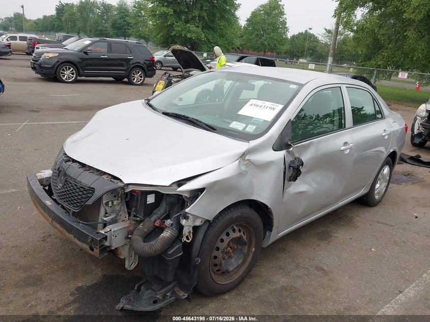 2010 Toyota Corolla VIN 1NXBU4EE5AZ189291 IAAI salvage auction — FRONT END, Mv-907A (New York), sold $1,150 on 2026-07-31 (photo 2)