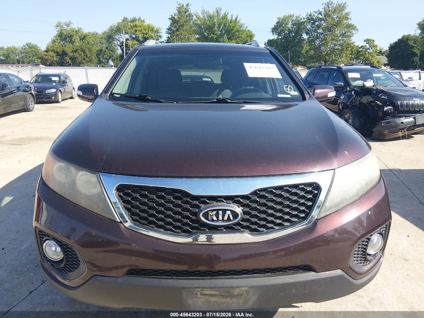 2012 Kia Sorento VIN 5XYKT3A67CG231335 IAAI salvage auction — NORMAL WEAR, Clear (Illinois), sold $50 on 2026-07-28 (photo 6)