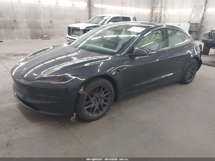 2024 Tesla Model 3 VIN 5YJ3E1EB2RF810923 IAAI salvage auction — REAR END, Clear (Minnesota), sold $21,050 on 2026-09-01 (photo 2)