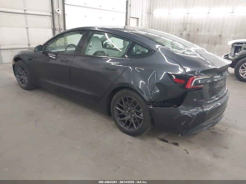 2024 Tesla Model 3 VIN 5YJ3E1EB2RF810923 IAAI salvage auction — REAR END, Clear (Minnesota), sold $21,050 on 2026-09-01 (photo 3)