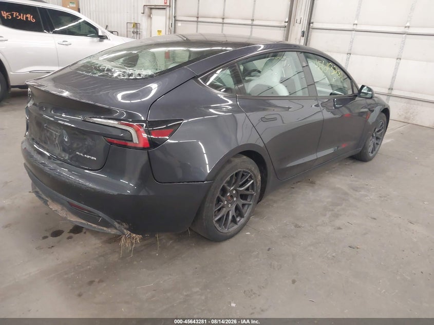 2024 Tesla Model 3 VIN 5YJ3E1EB2RF810923 IAAI salvage auction — REAR END, Clear (Minnesota), sold $21,050 on 2026-09-01 (photo 4)