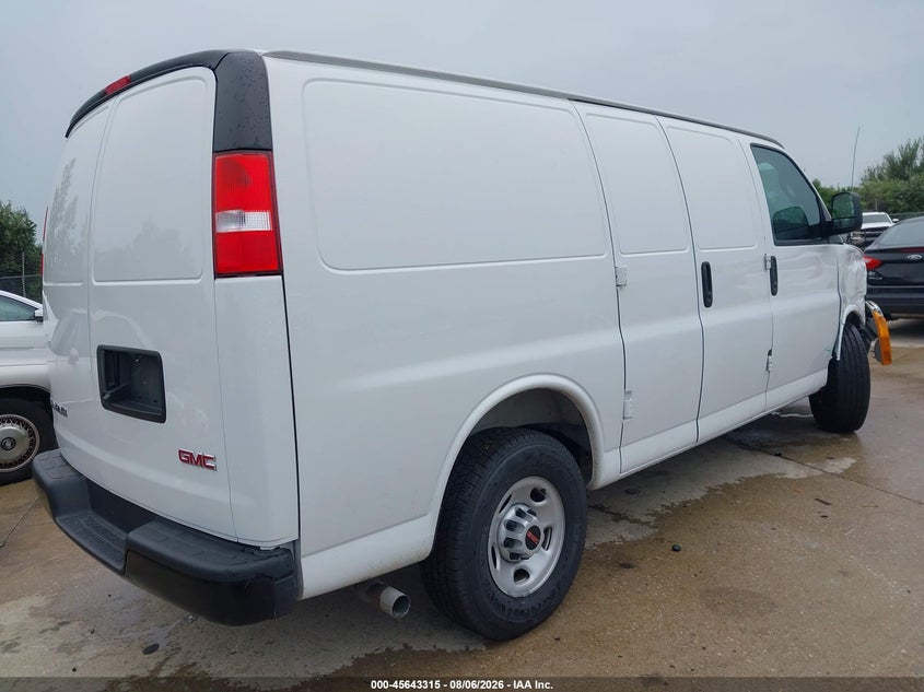 2025 Gmc Savana VIN 1GTW7AFP3S1213523 IAAI salvage auction — RIGHT FRONT, Salvage Title, sold $12,800 on 2026-08-30 (photo 4)