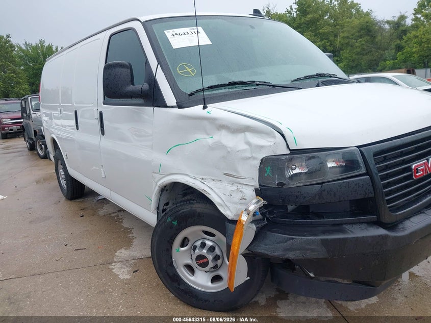 2025 Gmc Savana VIN 1GTW7AFP3S1213523 IAAI salvage auction — RIGHT FRONT, Salvage Title, sold $12,800 on 2026-08-30 (photo 6)